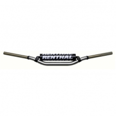 Handlebar  Twinwall Carmichael high titanium with black pad 997-01-TG-02-185