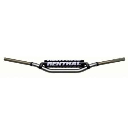 Handlebar Twinwall Carmichael high titanium with black pad 997-01-TG-02-185