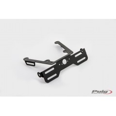 PUIG Soporte de matrícula para moto en acero inoxidable 1607