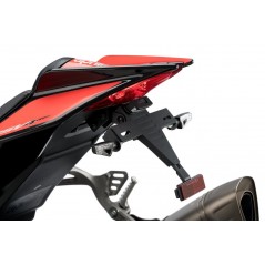 Plate support license holder