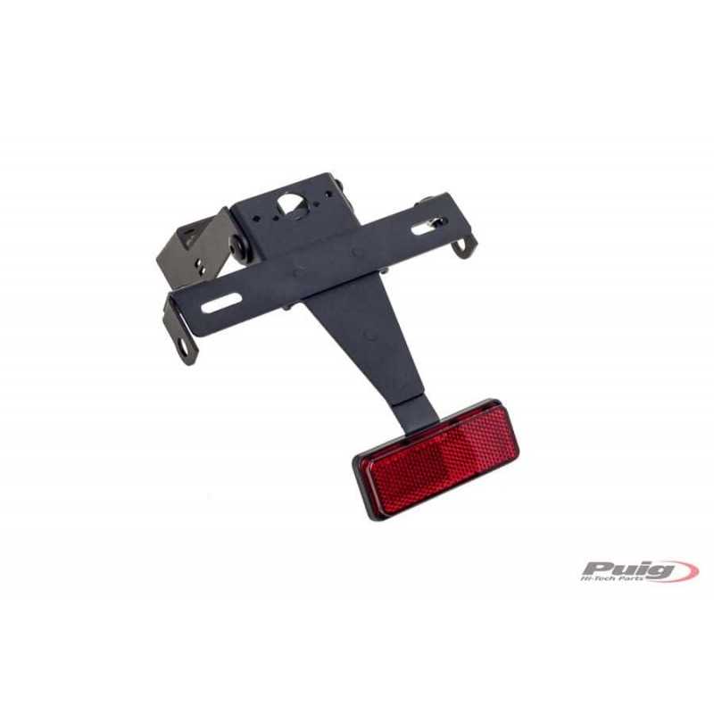 Plate support license holder