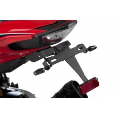 Plate support license holder