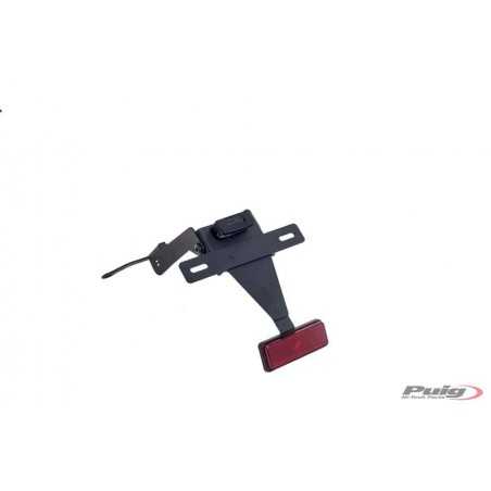 Plate support license holder