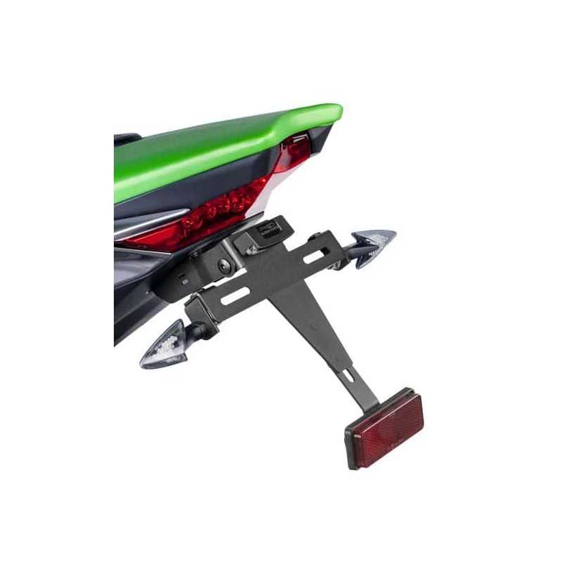 Plate support license holder
