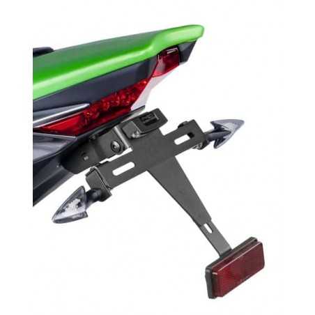 Plate support license holder