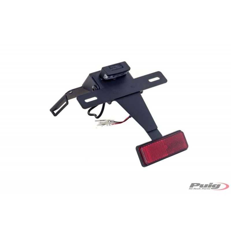 Plate support license holder
