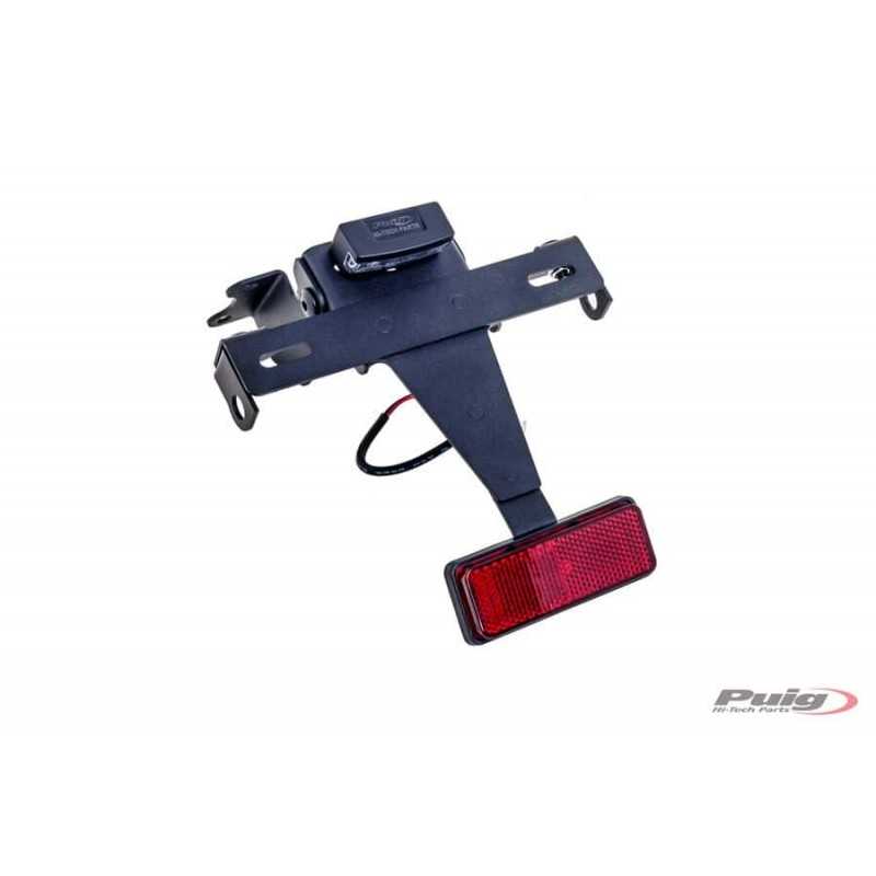 Plate support license holder