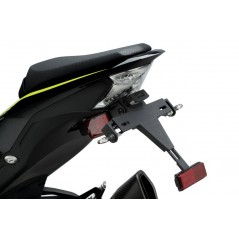 PUIG Portamatriculas para moto - Soporte de matrícula ajustable con kit incluido 9388