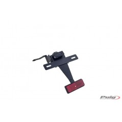 Plate support license holder