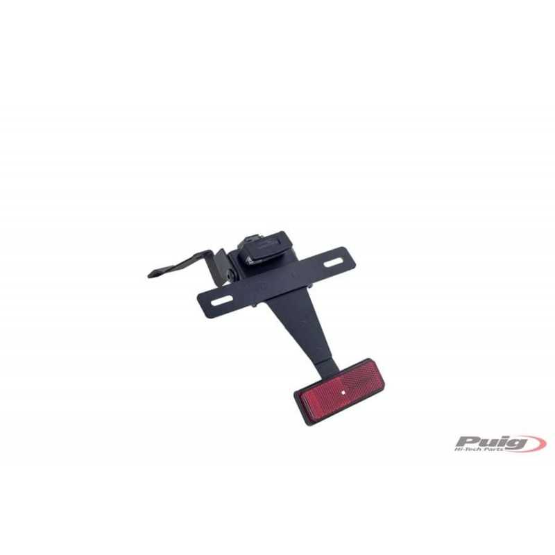 Plate support license holder