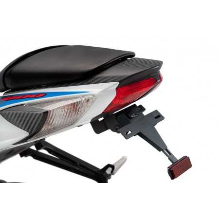 Plate support license holder