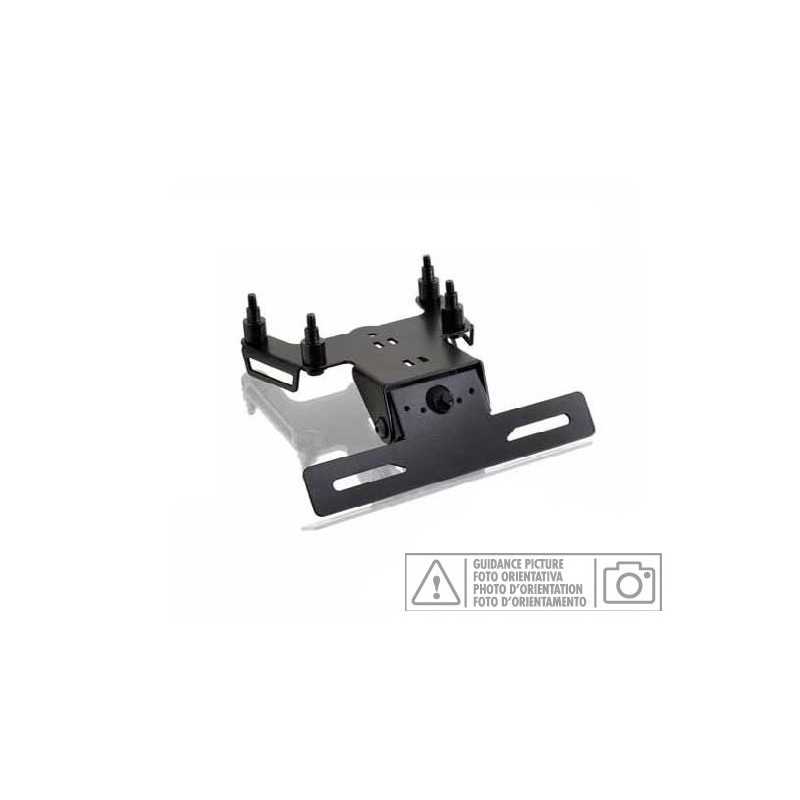 Plate support license holder