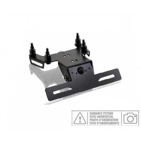 Plate support license holder