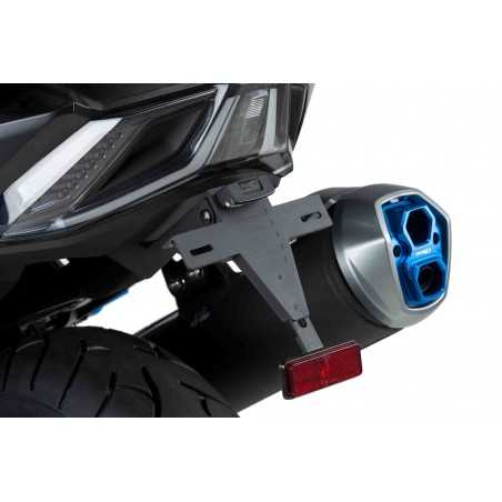 Plate support license holder