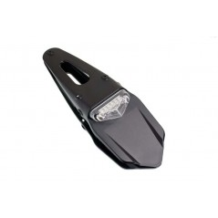 Fender universal apron with pilot approved for enduro motorcycles