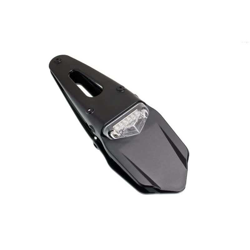 Fender universal apron with pilot approved for enduro motorcycles