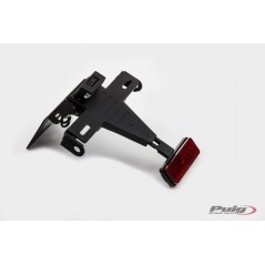 Plate support license holder