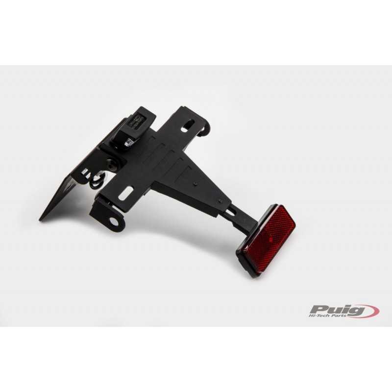 Plate support license holder