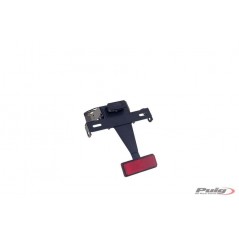Plate support license holder
