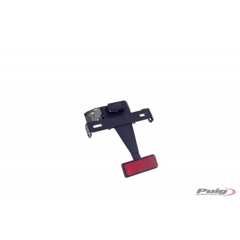 Plate support license holder