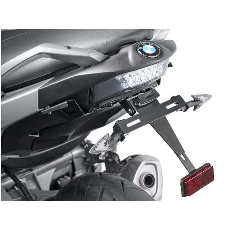 Plate support license holder