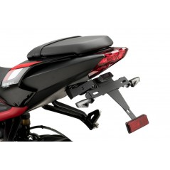 Plate support license holder