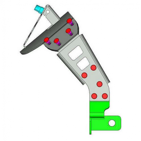 ACCESS DESIGN Portamatriculas soporte porta matricula a la rueda 443319