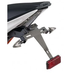 Plate support license holder