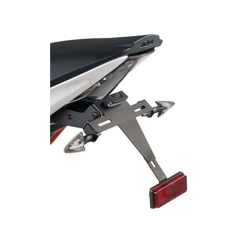 Plate support license holder