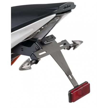 Plate support license holder