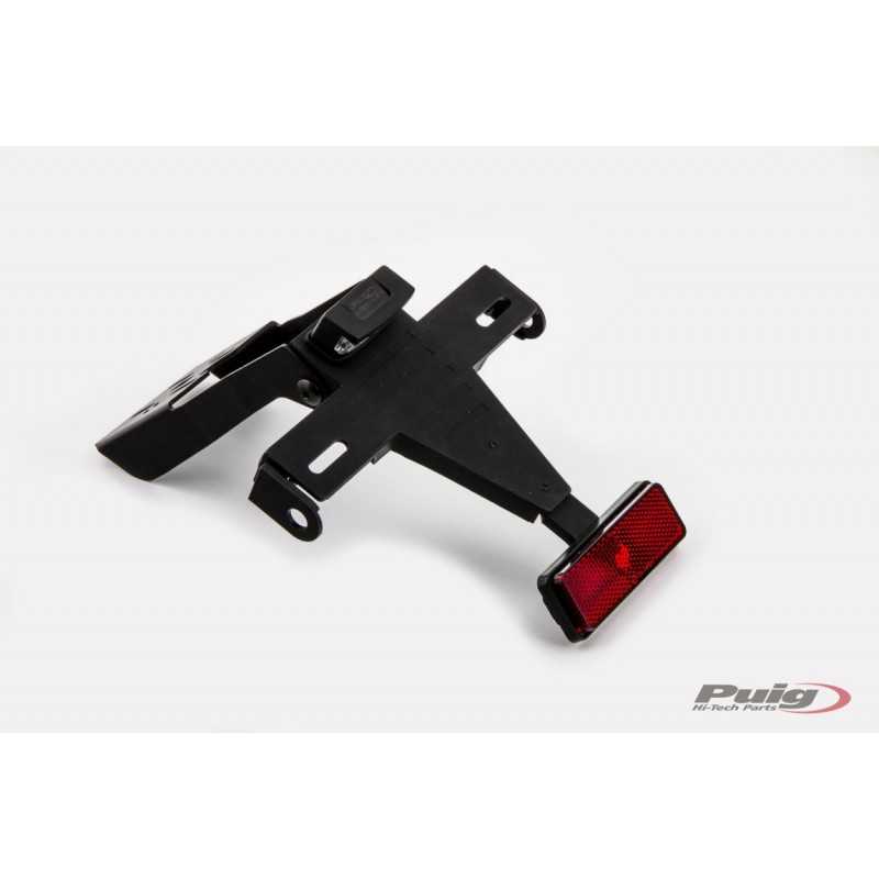 Plate support license holder