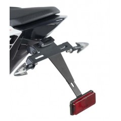 Plate support license holder