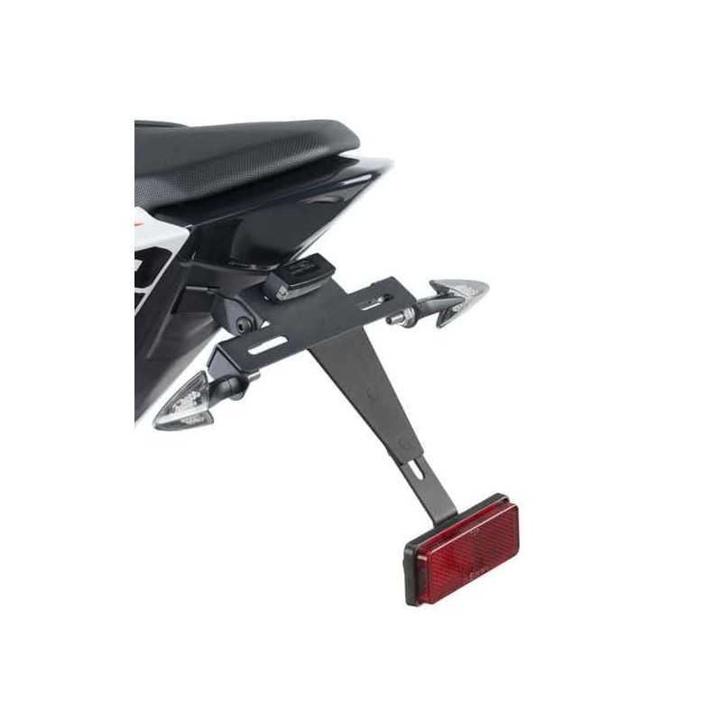 Plate support license holder
