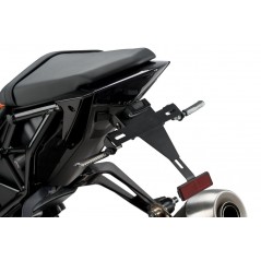 Plate support license holder