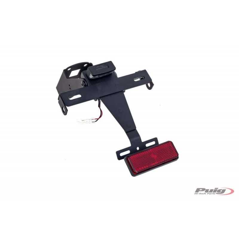 Plate support license holder