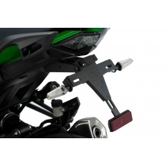 Plate support license holder
