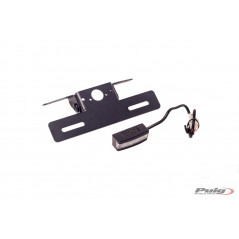 Plate support license holder