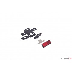 Plate support license holder