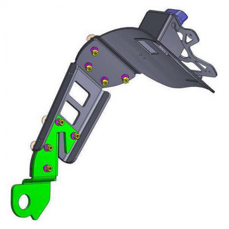 License plate holder license plate holder to the wheel