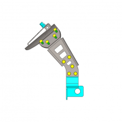 License plate holder license plate holder to the wheel