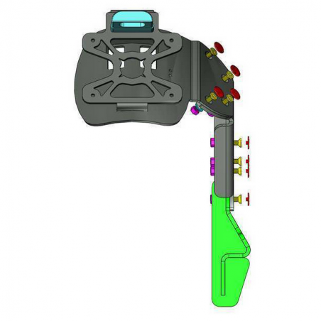 ACCESS DESIGN Portamatriculas soporte porta matricula a la rueda 443311