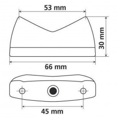 ACCESS DESIGN Portamatriculas soporte porta matricula 4456100