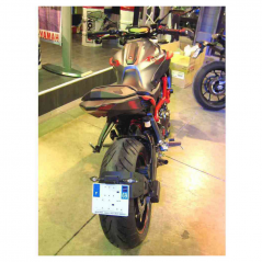 License plate holder license plate holder to the wheel