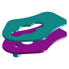 ACCESS DESIGN Portamatriculas soporte porta matricula 445670