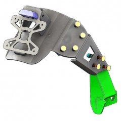 License plate holder license plate holder to the wheel