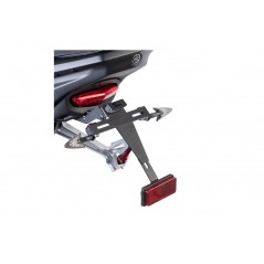 Number plate bracket plate holder
