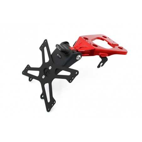 EVOTECH Portatarga ducati monster 1200 r nero brillante ESTR-0817