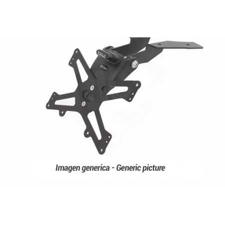 EVOTECH Soporte portamatrículas porta placa matrícula para Kawasaki Z1000SX 2011 de la marca ESTR-0411sx