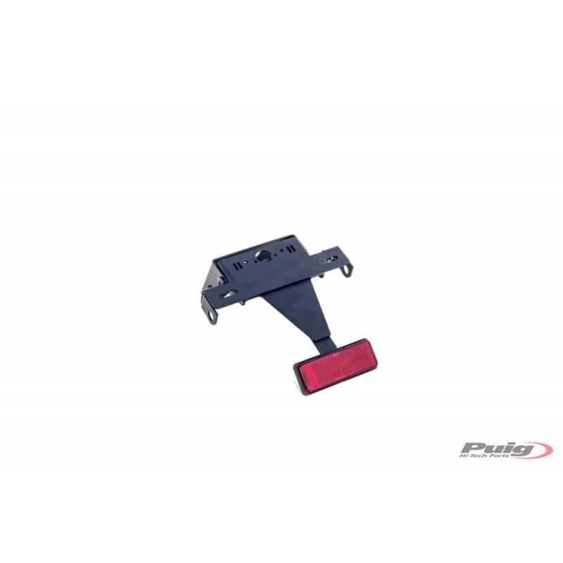 Plate support license holder