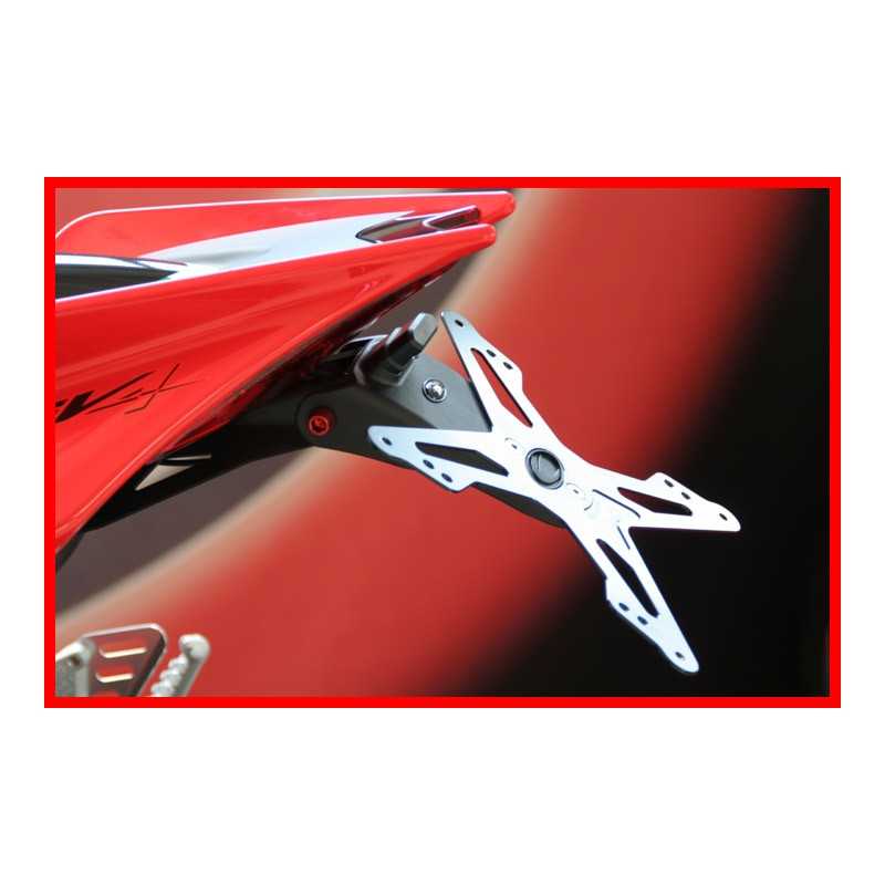 EVOTECH Portatarga aprilia rsv4/rr/rf /tuono v4/rs4 125/caponord ESTR-1005